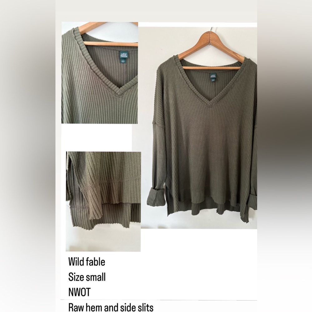 Wild fable long sleeved top